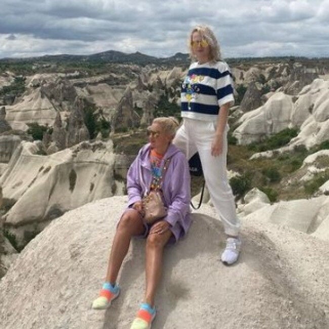 <p>Rebel Wilson's luxury cave hotel stay with new girlfriend.</p>