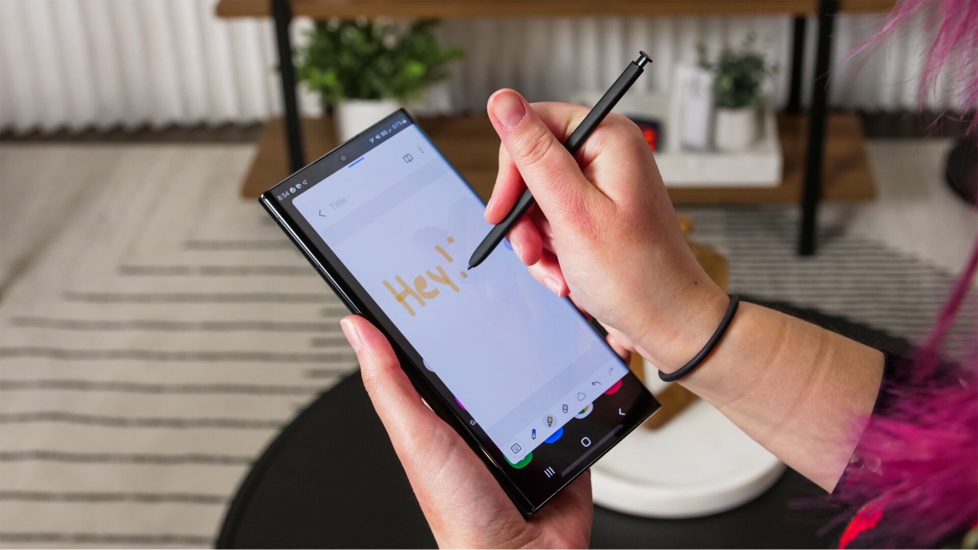<p>Samsung's Galaxy S22 Ultra has an S Pen stylus you might remember from the Galaxy Note series.</p>