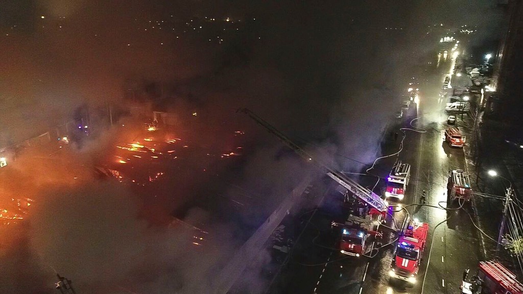 Russia Cafe Blaze North Of Moscow Kills 13, Injures 5