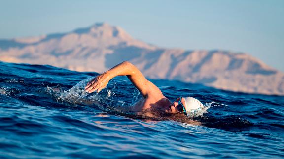 How Lewis Pugh Braved Sharks And Shipping Containers In The World’s First Swim Across The Red Sea