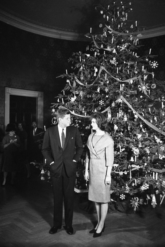 A Look Back At White House Holiday Decorations Through The Years, In Photos