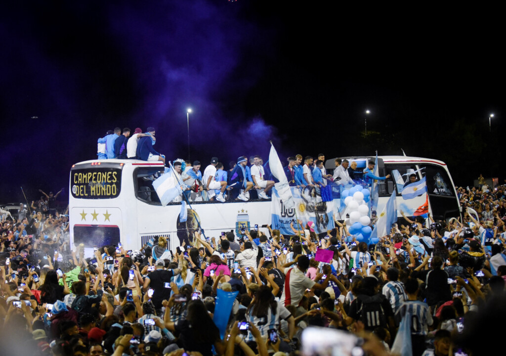 World Cup Champion Argentina Returns Home To A Jubilant Buenos Aires