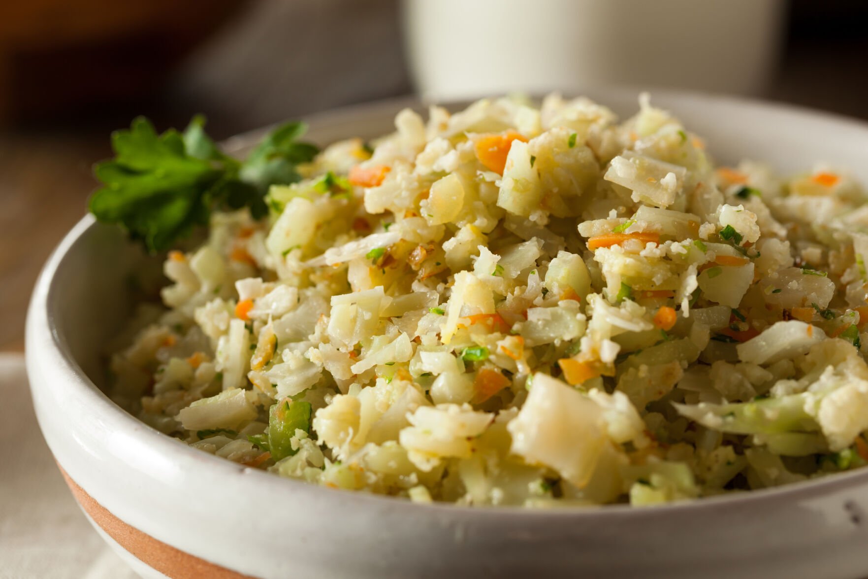 <p>Dietitian-approved changes, such as subbing cauliflower rice for white rice, are easy enough to stick with for the long term.</p>