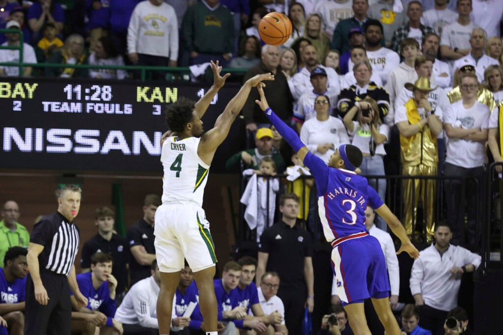 No. 17 Baylor Beats No. 9 Kansas In Matchup Of Last 2 Champs