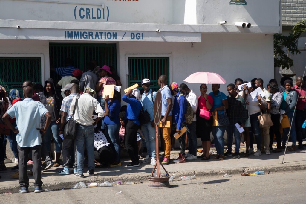 Haitians Seizing On Legal Path To Us Rush To Secure Passport
