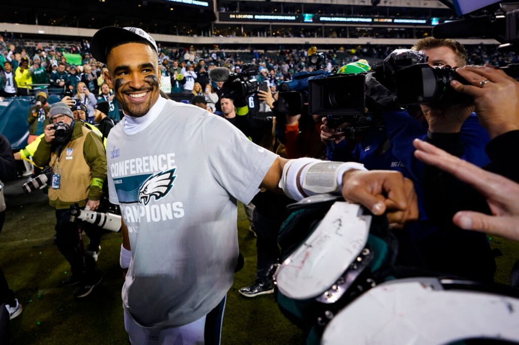 Super Bowl Bound Eagles, Hurts Still Trying To Quiet Haters