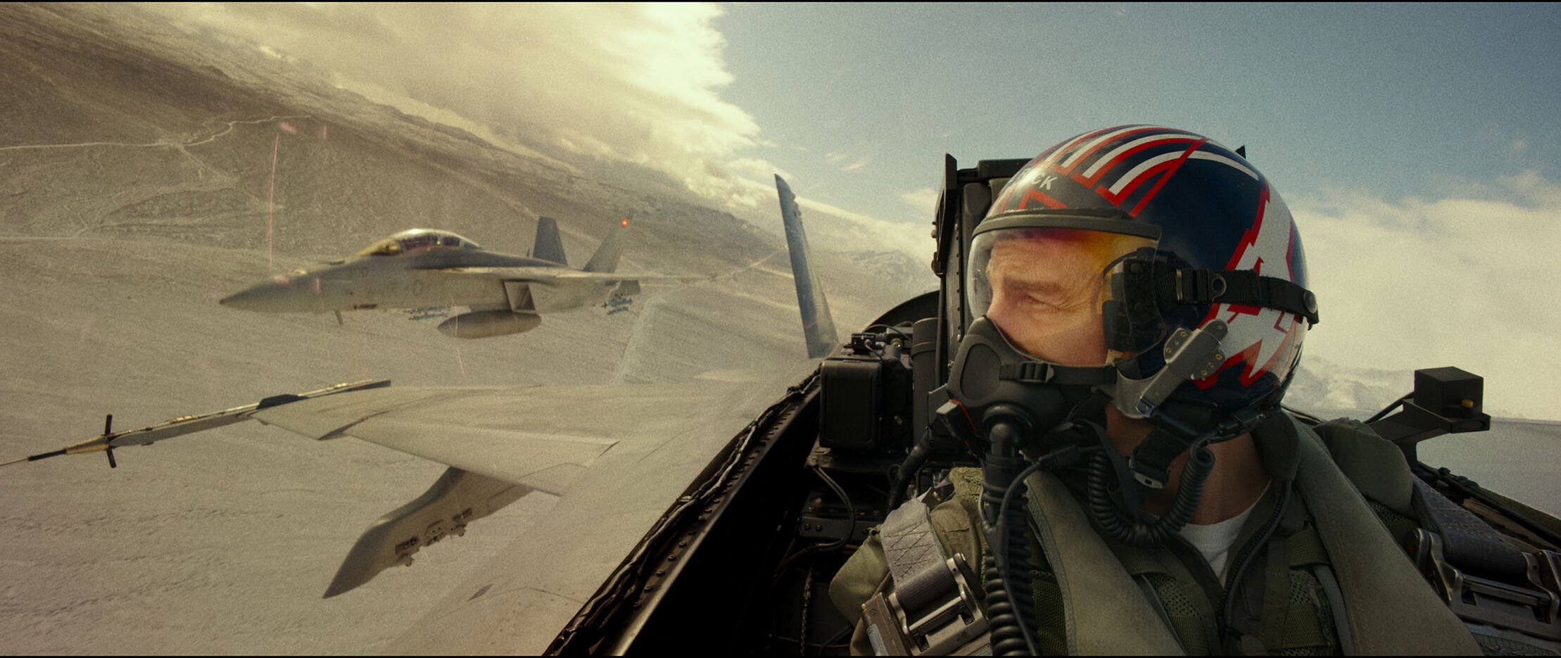 <p>Tom Cruise plays Capt. Pete "Maverick" Mitchell in Top Gun: Maverick from Paramount Pictures, Skydance and Jerry Bruckheimer Films. The 2022 film landed at No. 5 on the list of all-time moneymakers. (Paramount Pictures/TNS)</p>