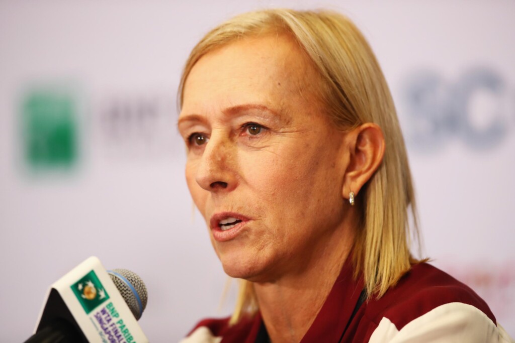 Tennis Great Martina Navratilova Diagnosed With Throat And Breast Cancer, Wta Website Says