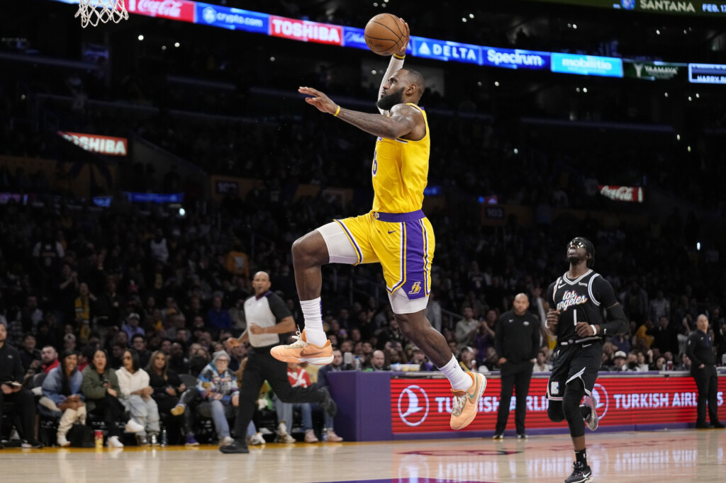 Lebron James Scores 46 Points In Lakers 133 115 Loss To Clippers, Moves Closer To Nba’s All Time Scoring Record
