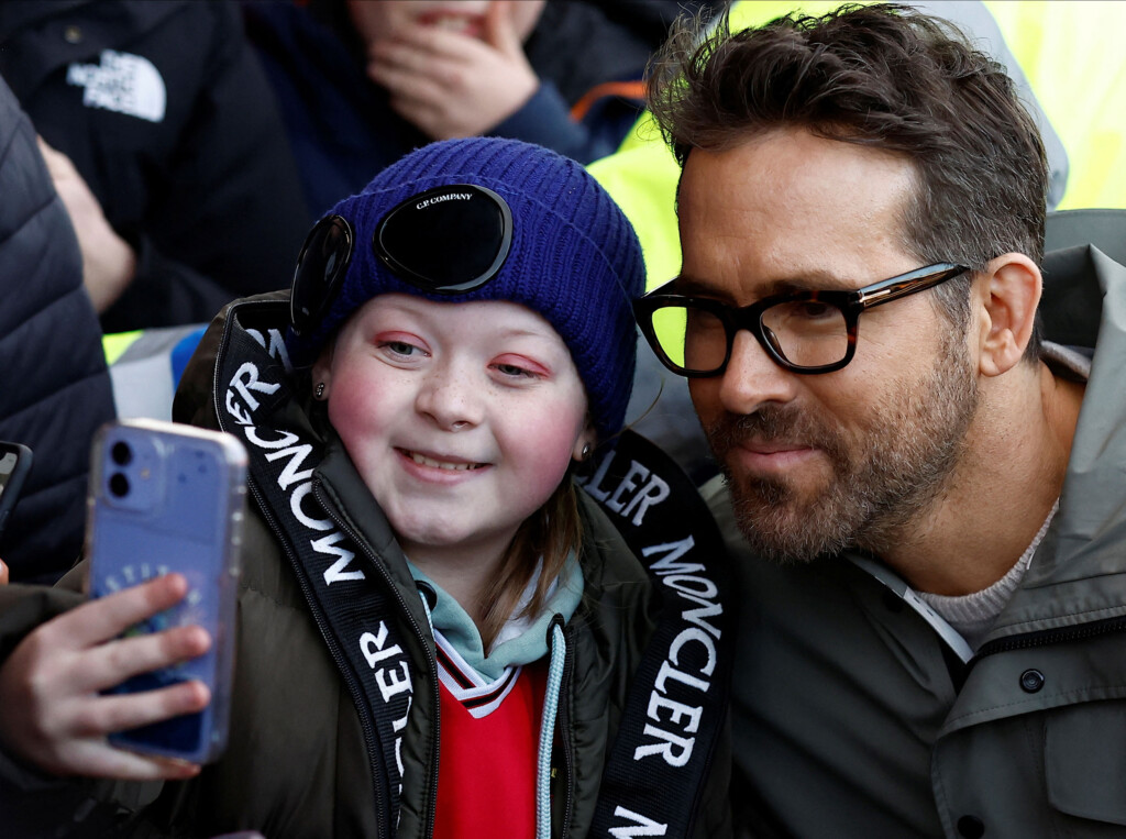 Straight Out Of A Hollywood Script, Actor Ryan Reynolds Watches Wrexham Draw Thrilling Fa Cup Encounter