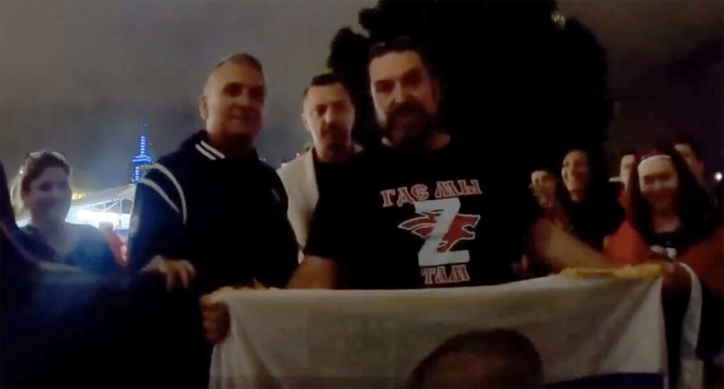 Novak Djokovic’s Father Poses With Fan Wearing Pro Russia ‘z’ Symbol