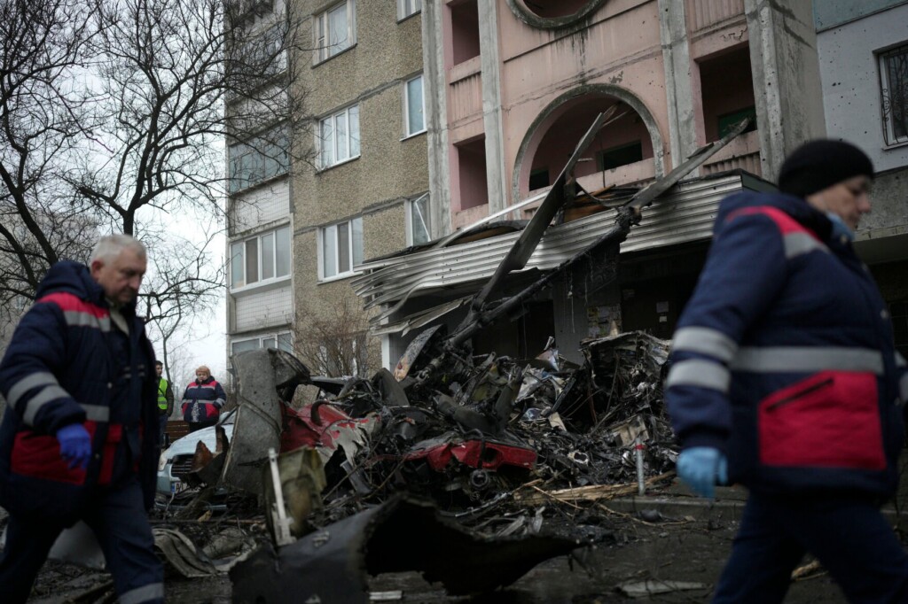 Ukraine Helicopter Crash Kills Interior Minister, Others