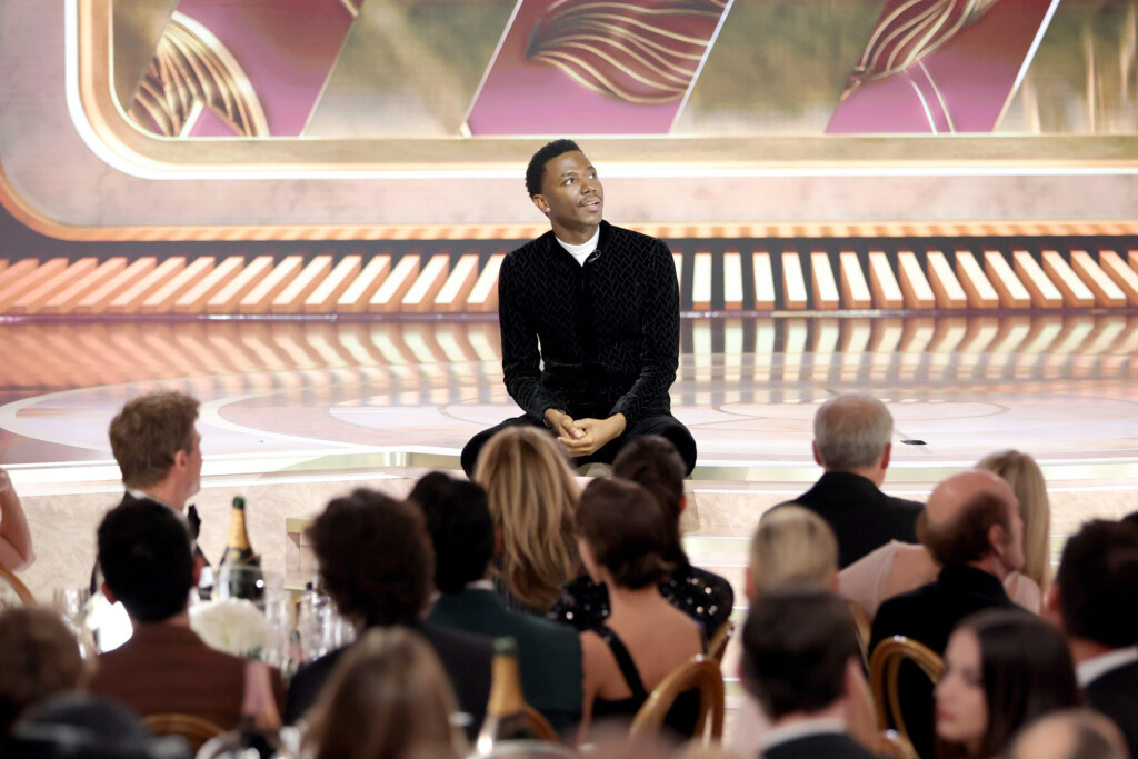 The Golden Globes Return To Nbc, As Jerrod Carmichael Addresses The Controversy Head On