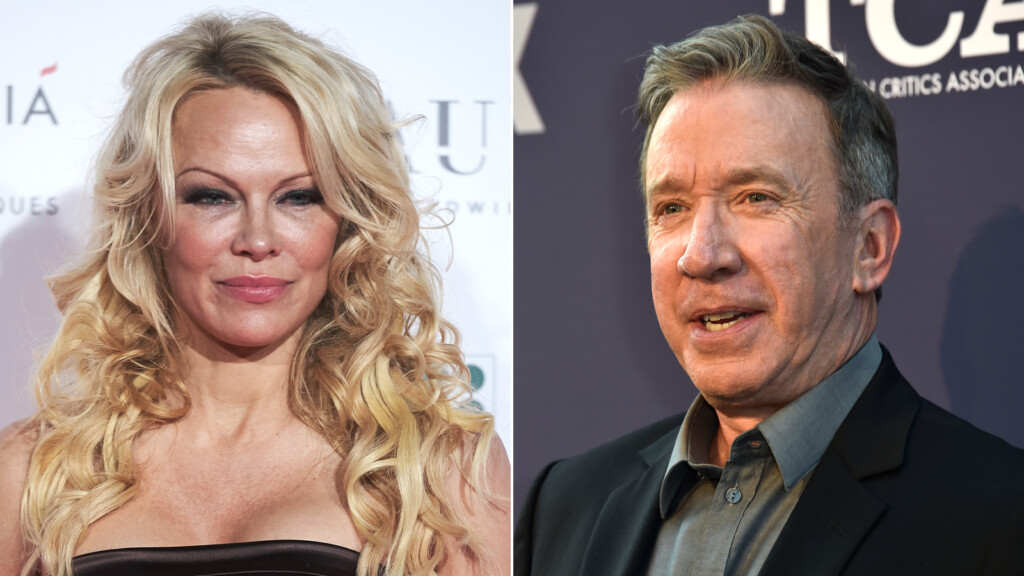 Pamela Anderson Defends Tim Allen After Flashing Allegation