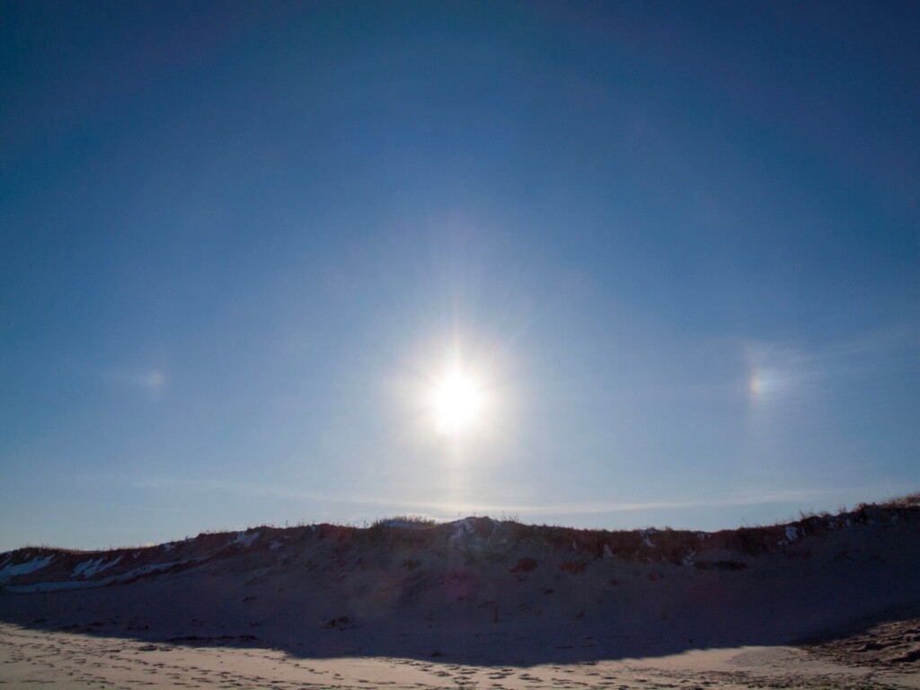 Defining The ‘sun Dog’ And How They Appear In The Sky, Even At Night