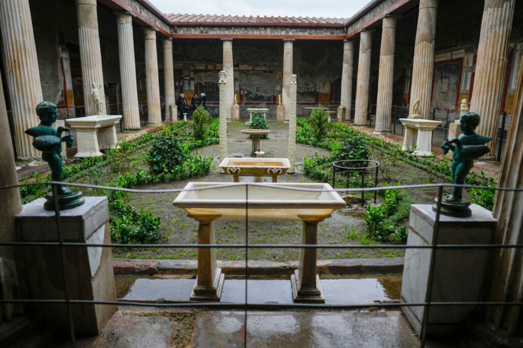 Newly Restored House In Pompeii Offers Glimpse Of Elite Life