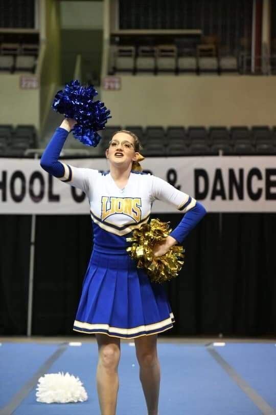 <p>Katrina Kohel said competing alone was so nerve-racking that her mind went blank when she started her routine. Muscle memory and the cheers of the crowd carried her through.</p>