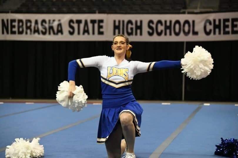 Nebraska Cheerleader Competes By Herself At State Competition, But Crowd Doesn’t Let Her Feel Alone