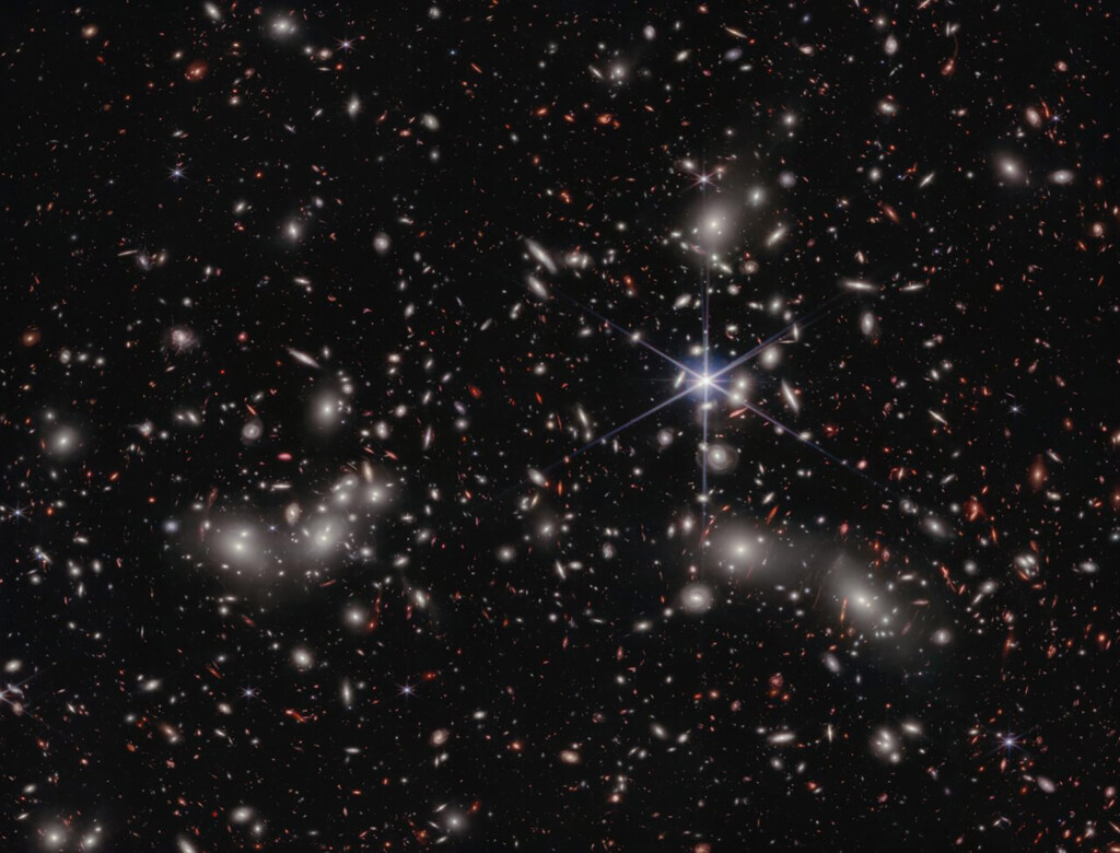 Megacluster Of Galaxies Reveals Its Secrets In New Webb Telescope Image