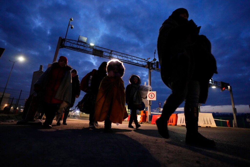 Ukrainian Refugees Safe, But Not At Peace, After Year Of War