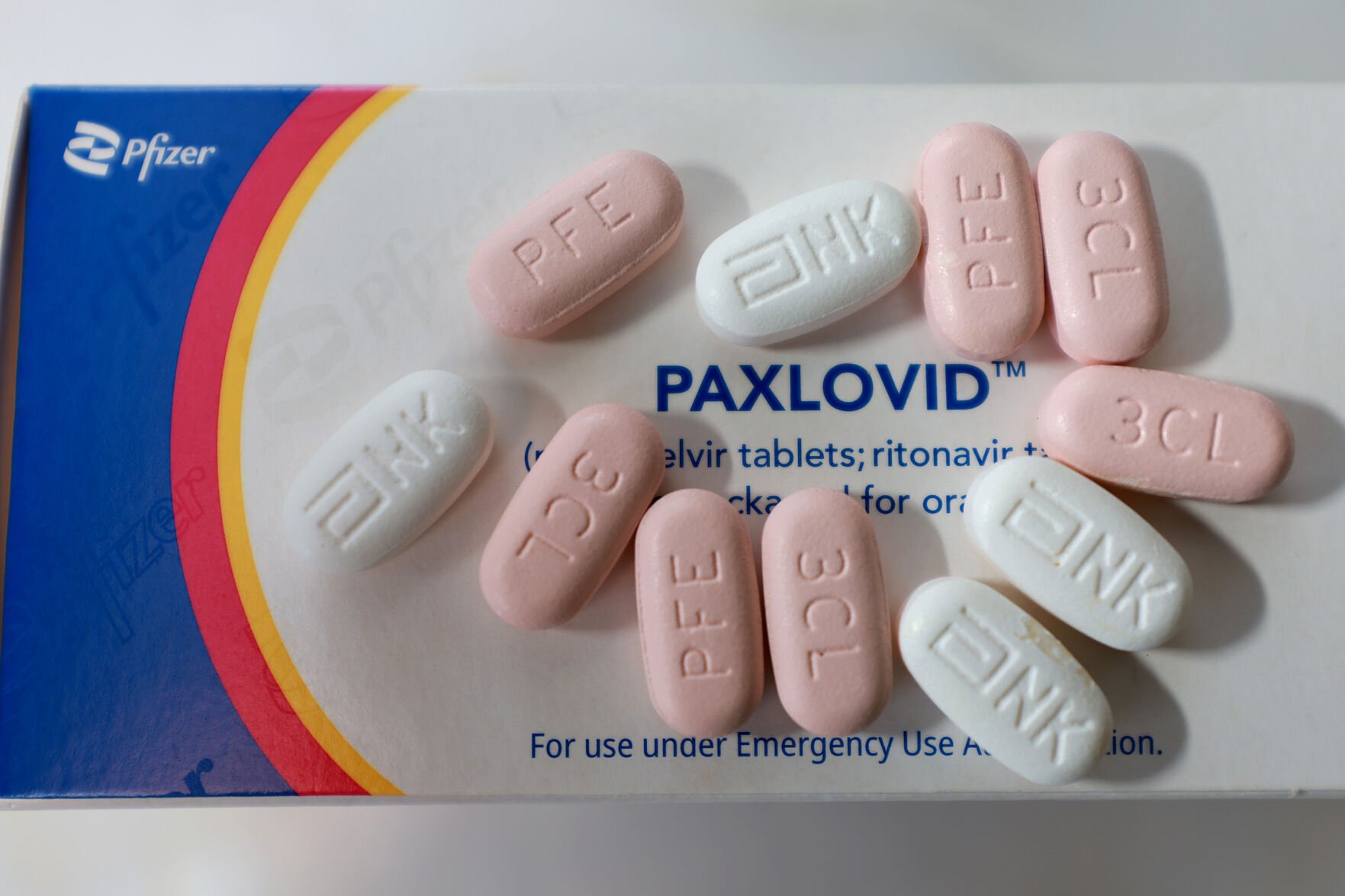 <p>Pfizer's Paxlovid is displayed July 7 in Pembroke Pines, Fla.</p>