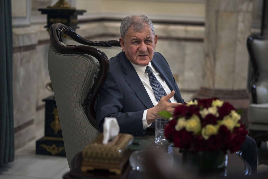 Iraqi President Says Country Now Peaceful, Life Is Returning