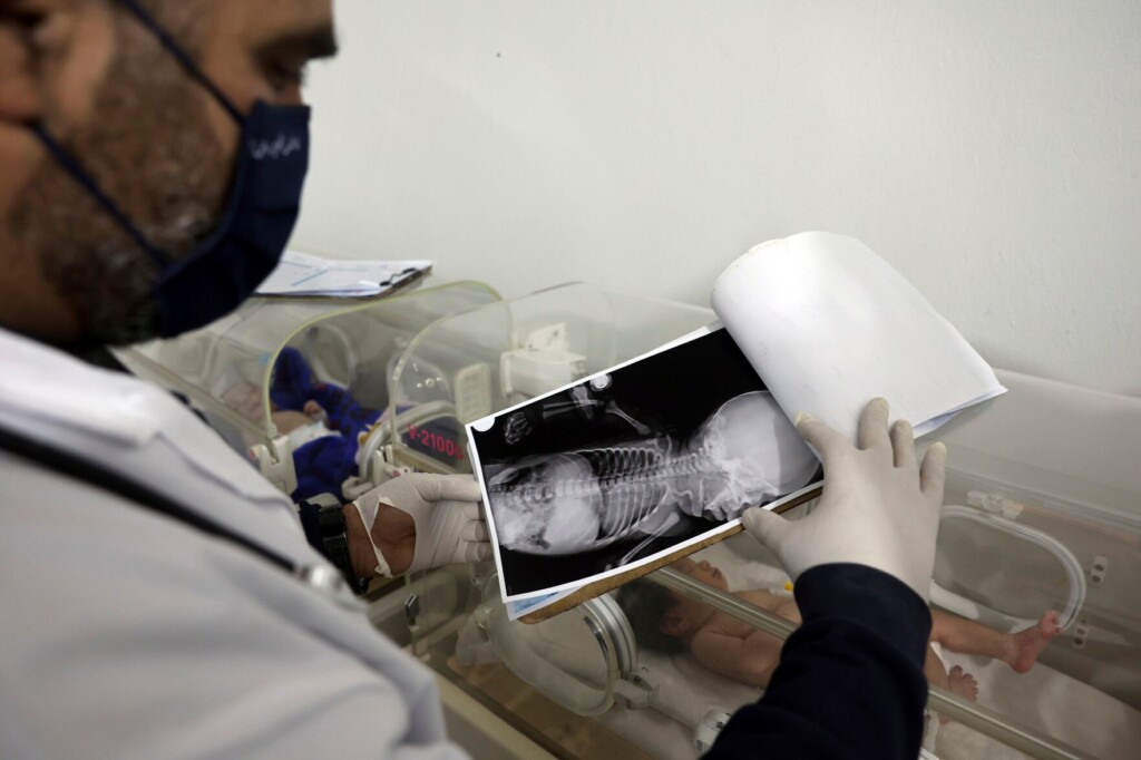 Newborn Saved From Rubble In Quake Hit Syria In Good Health
