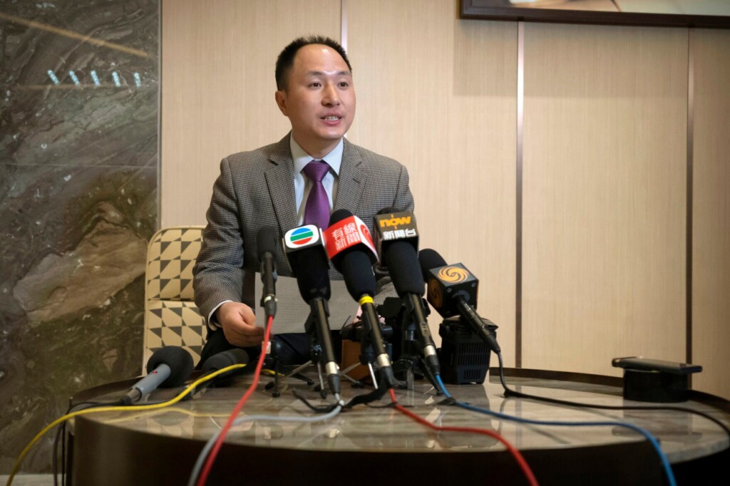 Hong Kong Pulls Visa For Man Behind Gene Edited Babies Claim