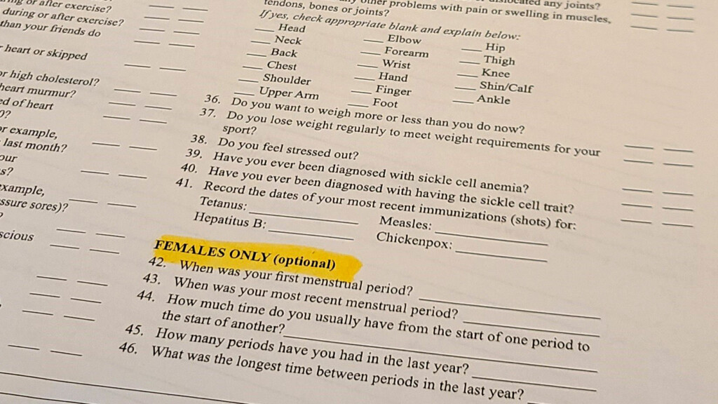 Florida High School Association Holding Emergency Meeting To Reconsider The Mandatory Reporting Of Athletes’ Menstruation History