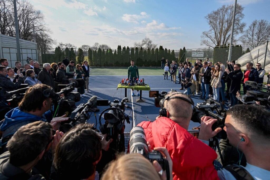 World Number One Novak Djokovic Hopeful For ‘a Positive Result’ On Us Tournaments Participation