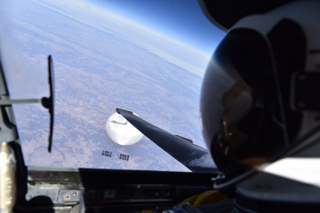 Pentagon Releases Pilot’s Close Up Photo Of Chinese Balloon