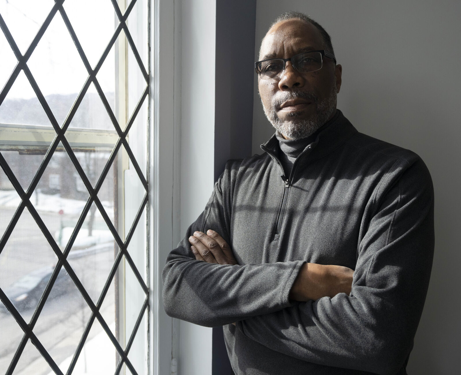 <p>Byron Haskins poses for a photo Thursday, March 9, 2023 in Montreal. (Ryan Remiorz/The Canadian Press via AP)</p>