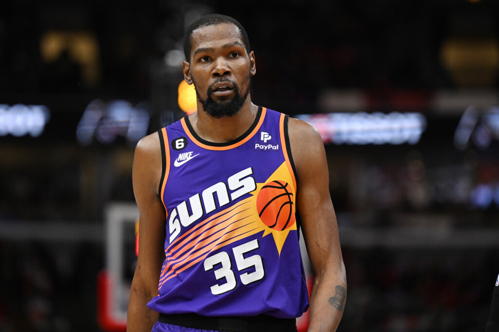Kevin Durant Misses Potential Phoenix Suns Home Debut After Slipping During Pre Game Warmups And Injuring Ankle