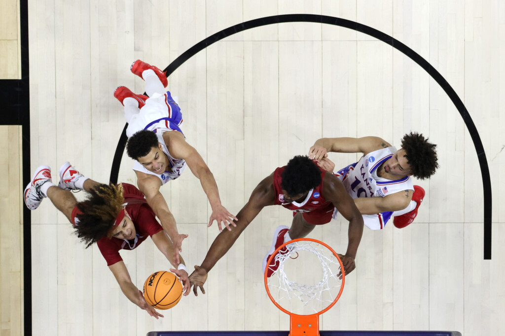 March Madness: Another No.1 Seed Falls As Kansas Upset By No.8 Seed Arkansas