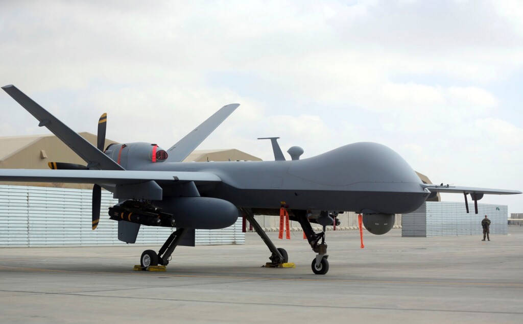 Us Says Russian Warplane Hits American Drone Over Black Sea