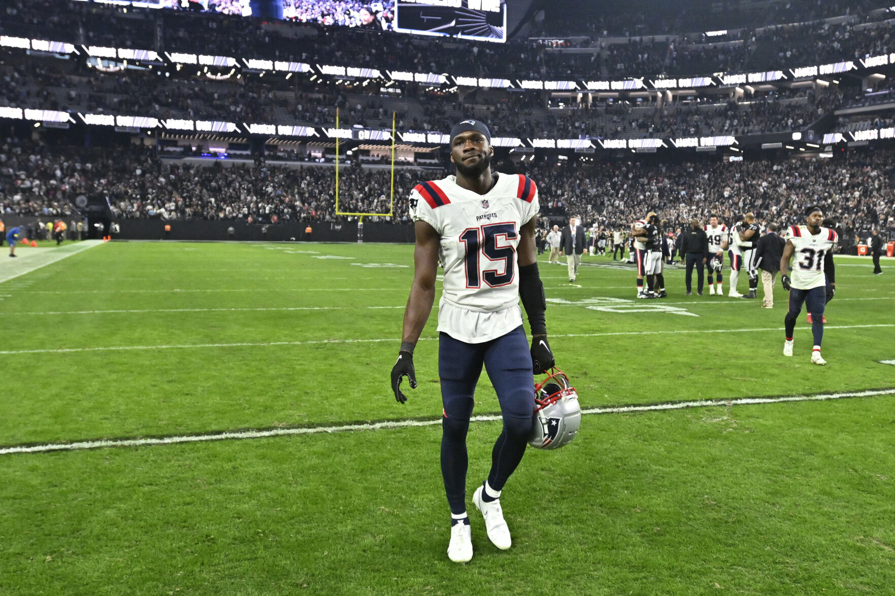 <p>Former New England Patriots wide receiver Nelson Agholor has agreed to a contract with the Baltimore Ravens.</p>