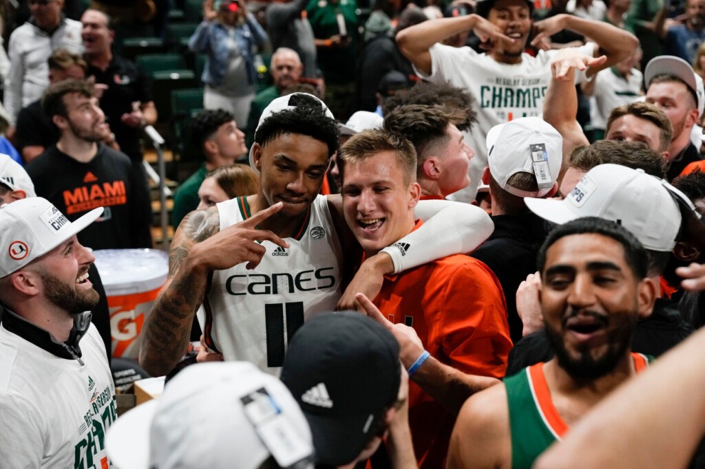 No. 14 Miami Carries Top Seed Into Wide Open Acc Tourney