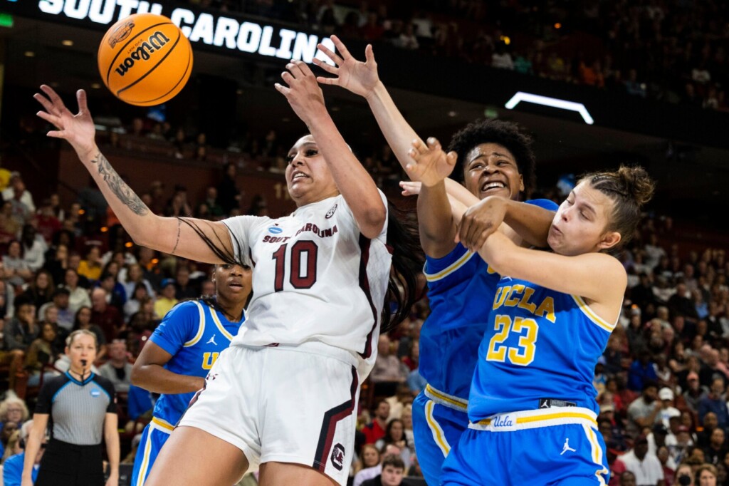 South Carolina Uses Size To Overpower Ucla In Women’s Sweet 16