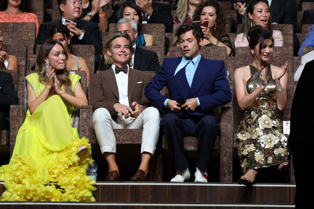 Chris Pine Says Harry Styles Did Not Spit On Him At The Venice Film Festival