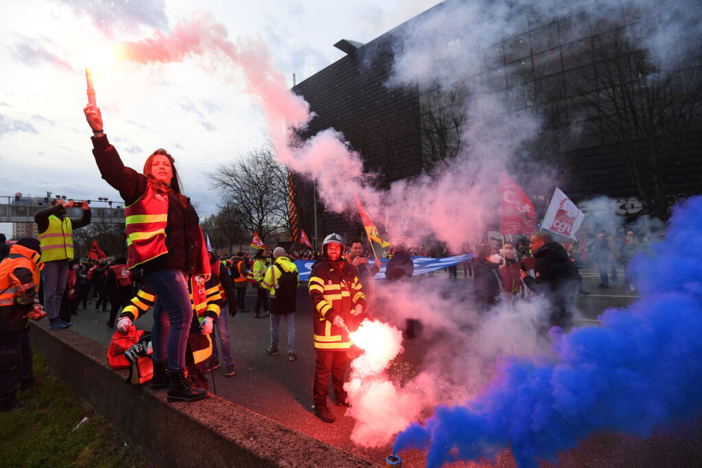 Macron Faces No Confidence Votes Over Hated Pension Reforms