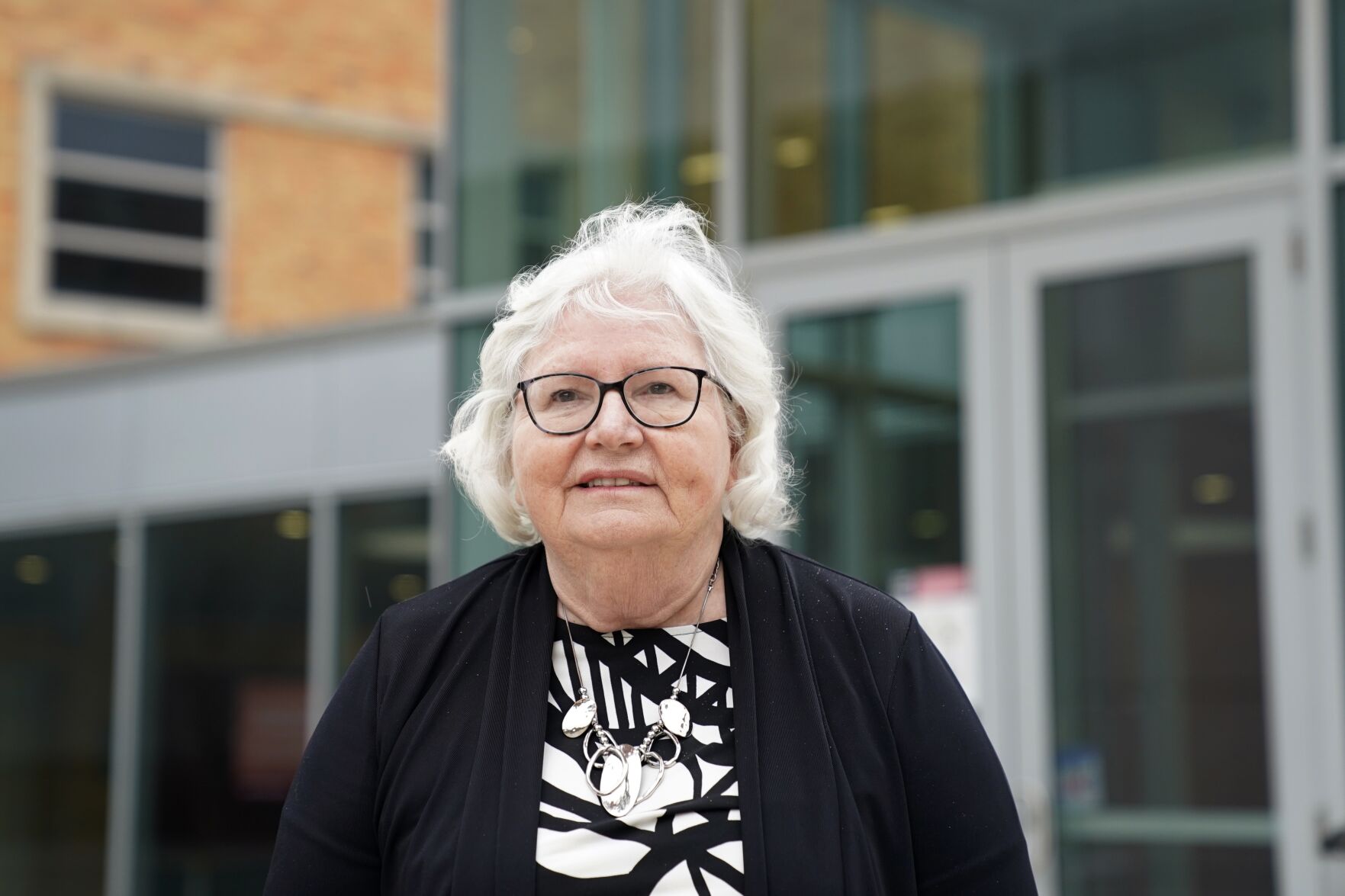 <p>Susan Pinney, director of the Center for Environmental Genetics at the University of Cincinnati, poses for a portrait Feb. 14 in Cincinnati. PFOA and PFOS are part of a larger family of compounds called PFAS that are widespread, don't degrade in the environment and have been around for decades. </p>