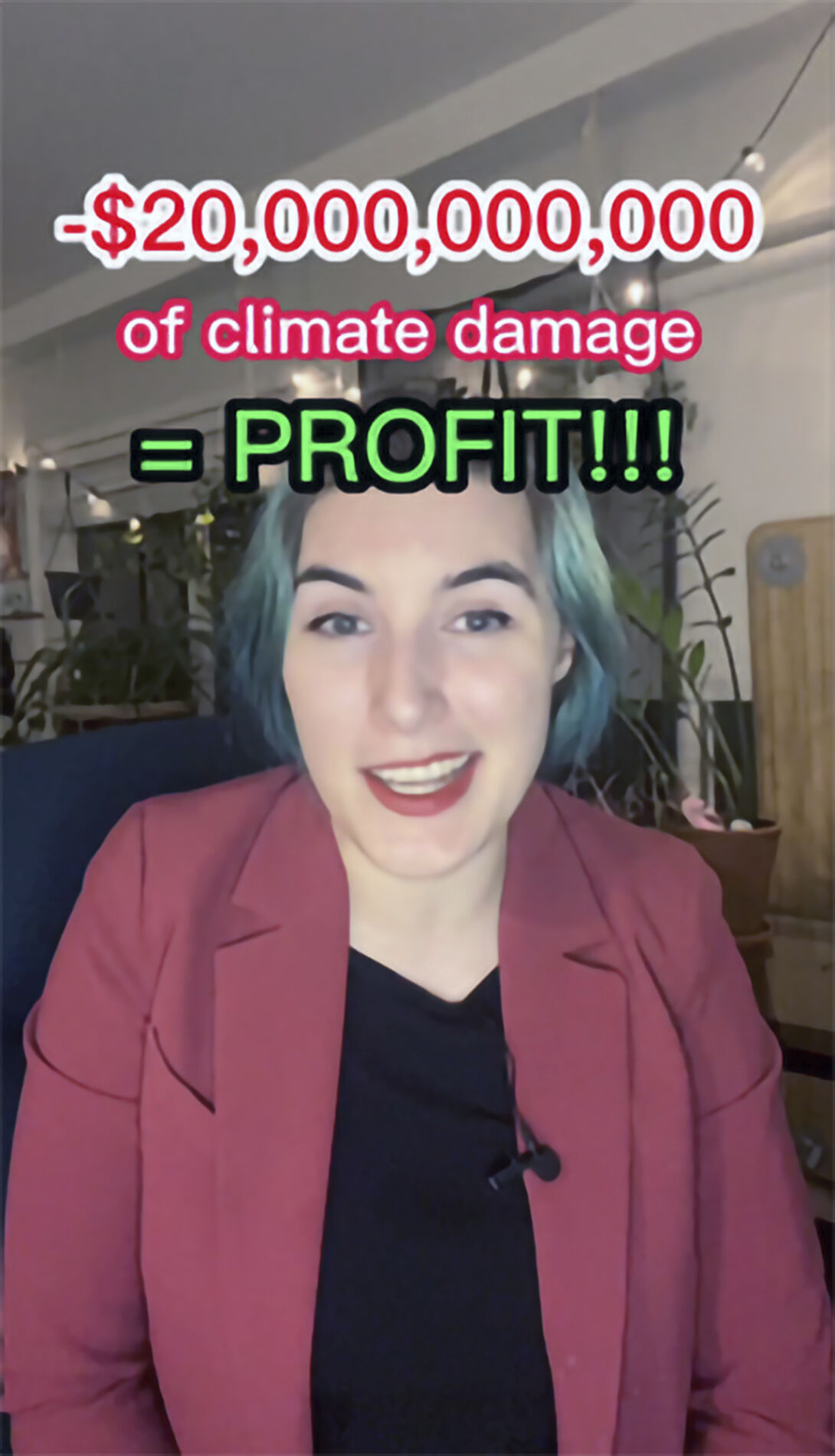 <p>TikTok user Hazel Thayer speaks out in a TikTok video against an oil drilling project that's proposed on Alaska's North Slope. </p>