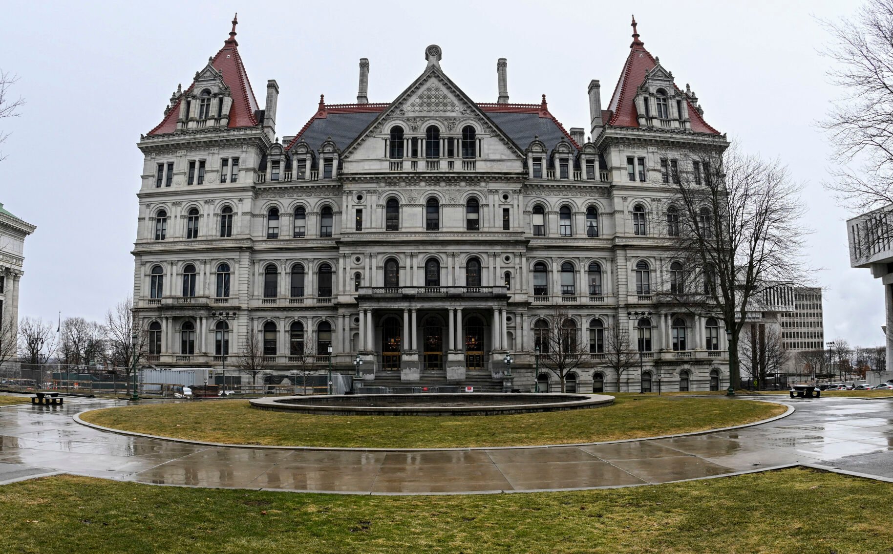 <p>The New York state Capitol is seen in Albany, N.Y. </p>