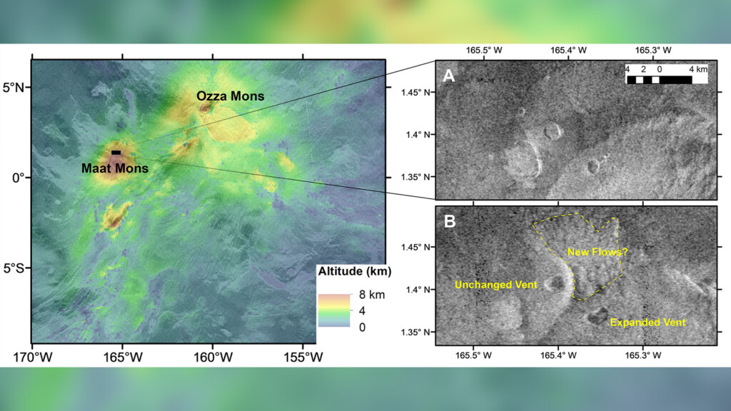 Images From A Decades Old Nasa Mission Reveal Volcanic Activity On Venus