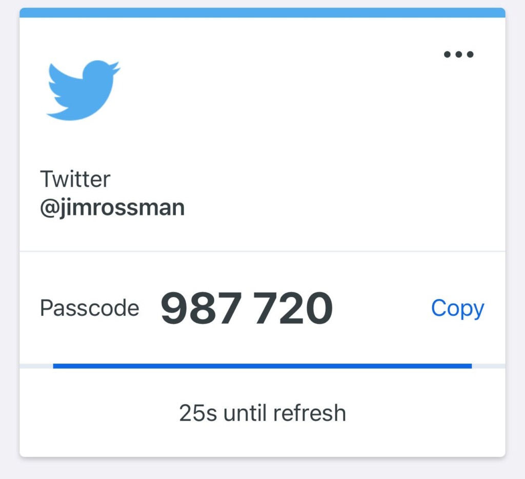 Jim Rossman: Twitter Is Eliminating Sms Two Factor Authentication For Non Blue Subscribers. What To Do Next