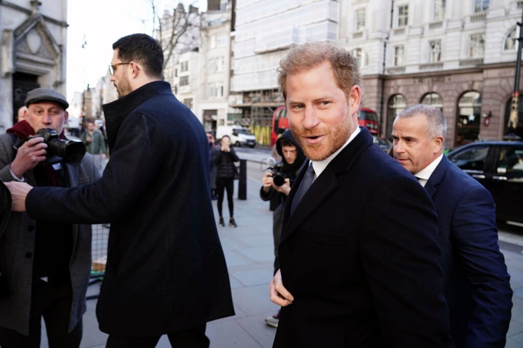Prince Harry In Court For Privacy Suit Against Tabloid