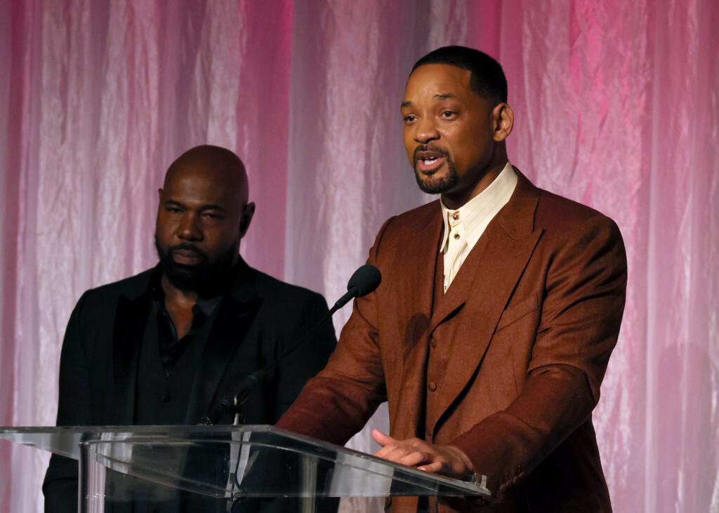Will Smith Makes First Awards Show Appearance Since The 2022 Oscars
