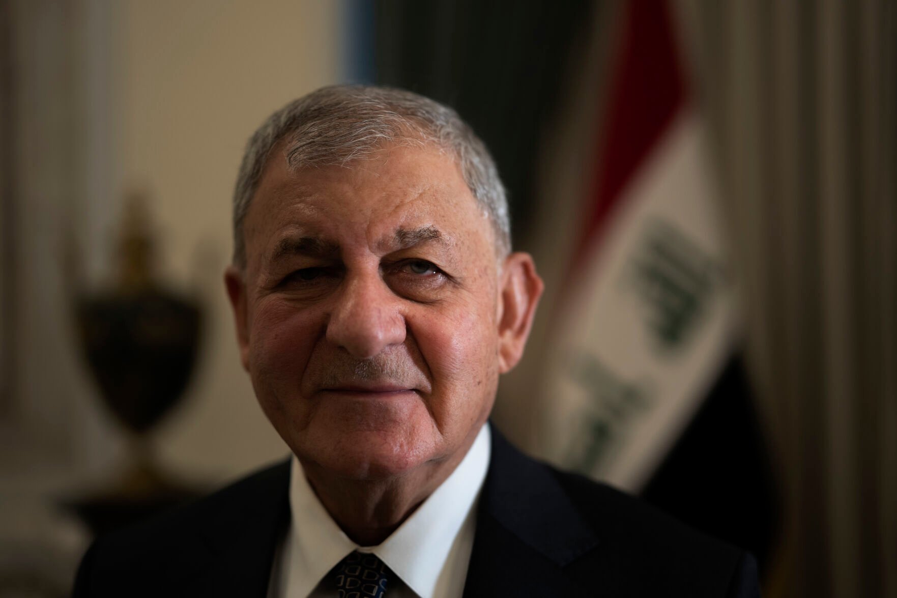 <p>Iraqi President Abdul Latif Rashid</p>