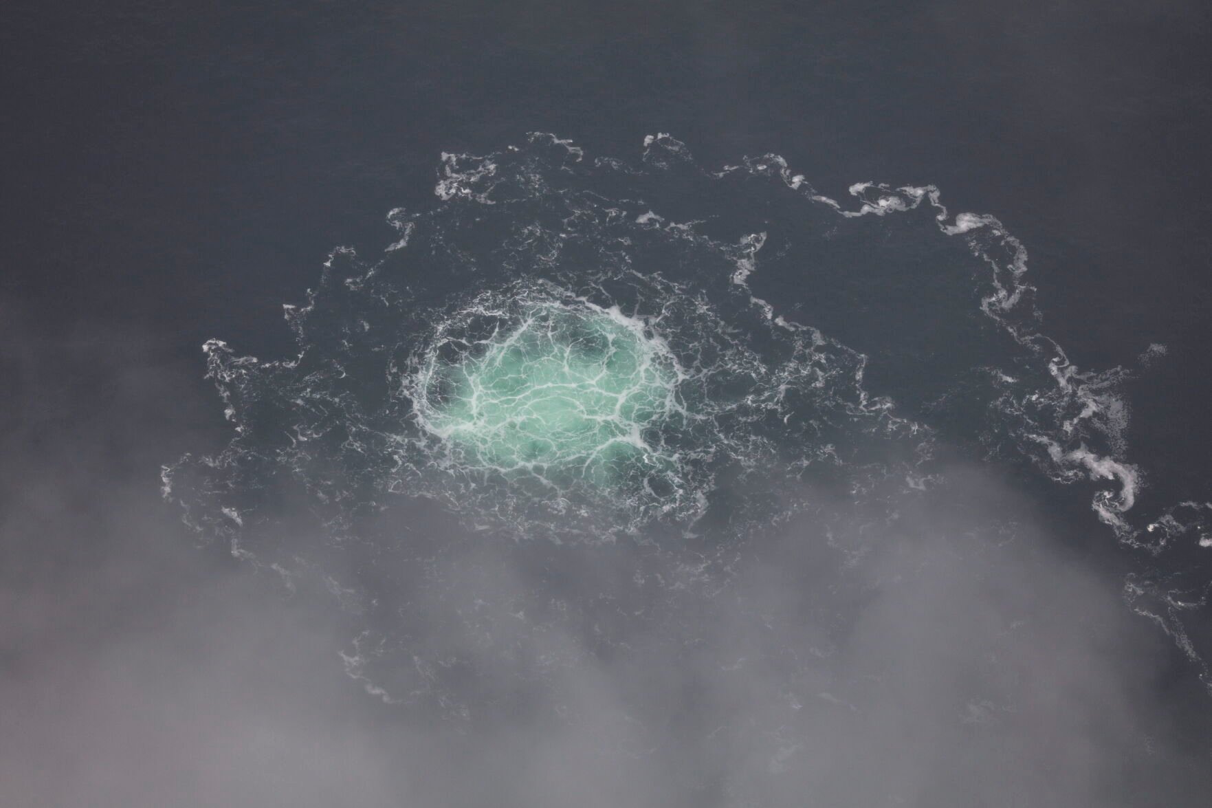 <p>FILE - In this picture provided by Swedish Coast Guard, a leak from Nord Stream 2 is seen, on Sept. 28, 2022. Germany’s defense minister voiced caution Wednesday March 8, 2023 over media reports that a pro-Ukraine group was involved in blowing up the Nord Stream gas pipelines in the Baltic Sea last year. (Swedish Coast Guard via AP, File)</p>