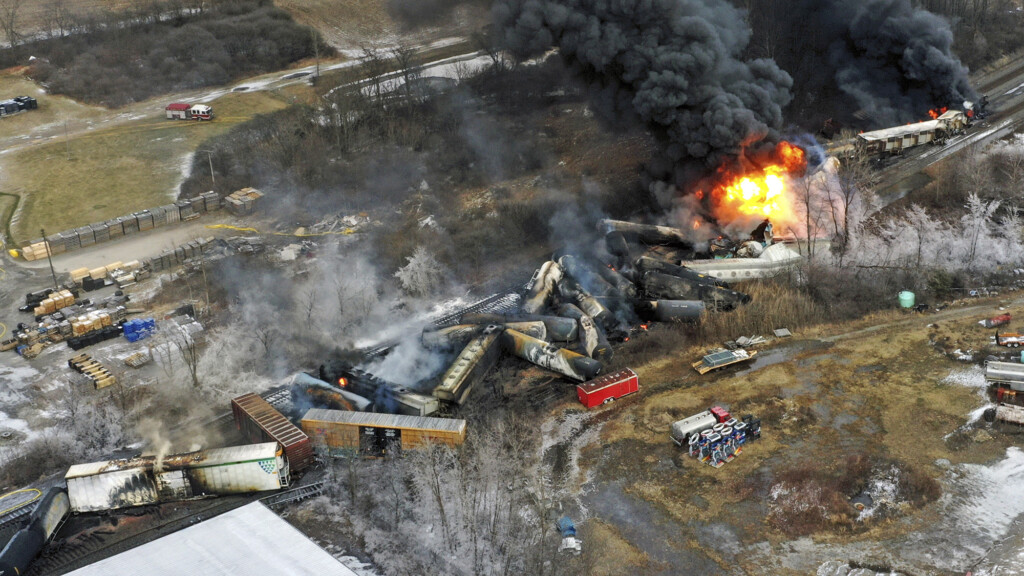 Many Firefighters Who Responded To Ohio Train Derailment Didn’t Have The Needed Training, Equipment